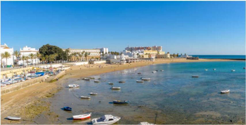 Апартаменты Paseo Maritimo De Кадис Экстерьер фото
